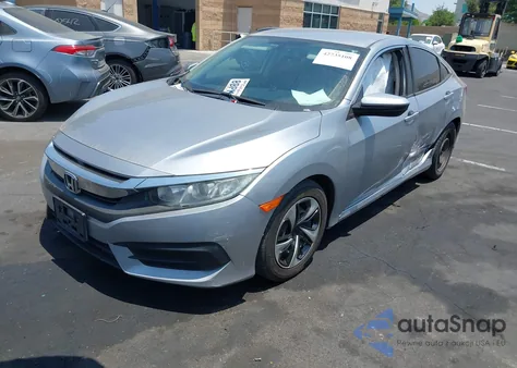 2018 Honda Civic Lx from USA, damaged, VIN 19XFC2F58JE200651